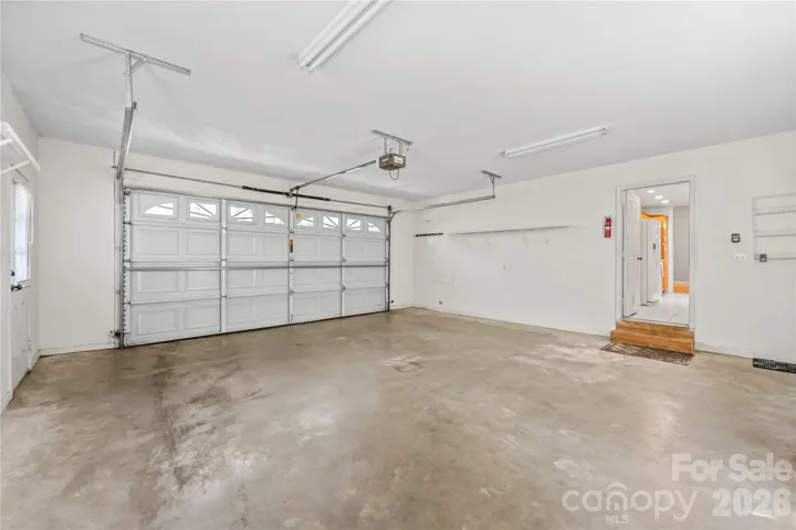 Main level garage