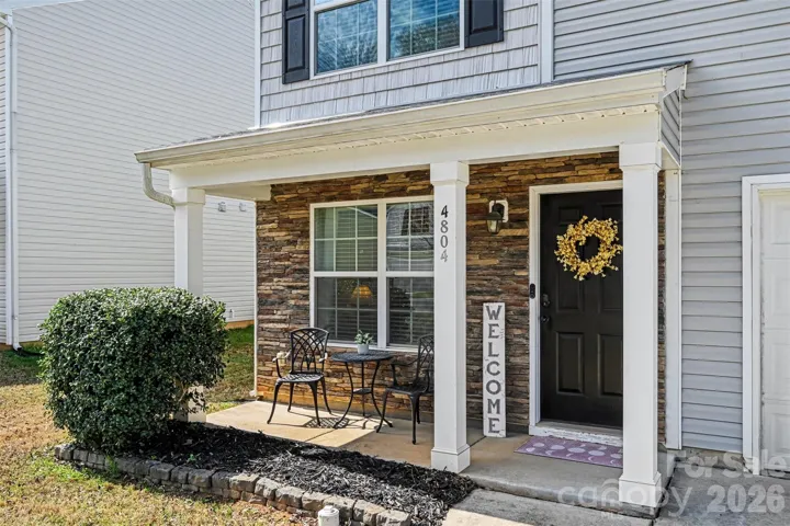 Covered front porch