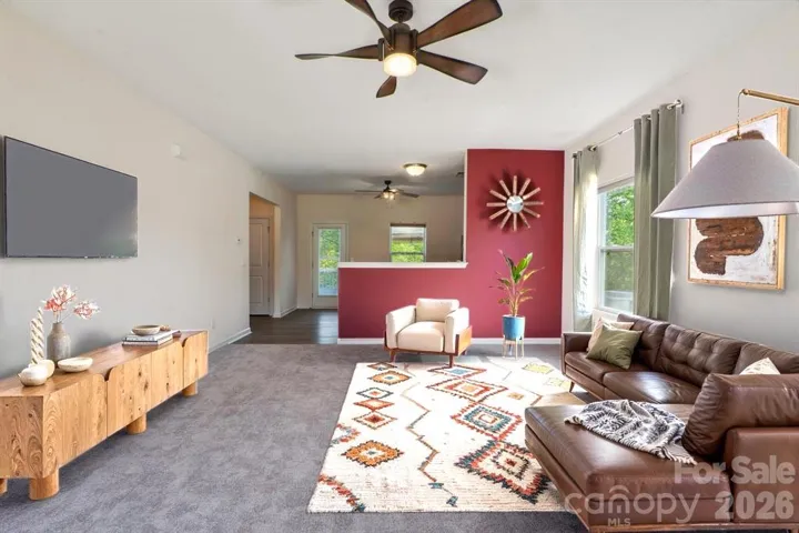 This photo is virtually staged