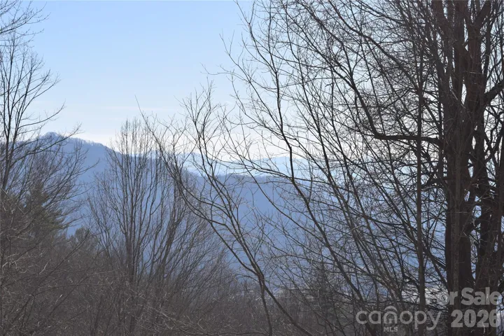 Mountain view looking east from lot