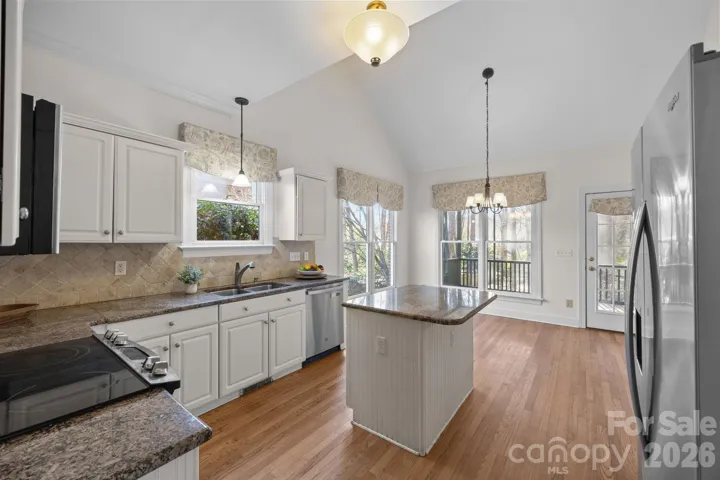  Finishing the space are beautiful countertops that offer ample prep space and add a luxurious, high-end touch to the entire room.