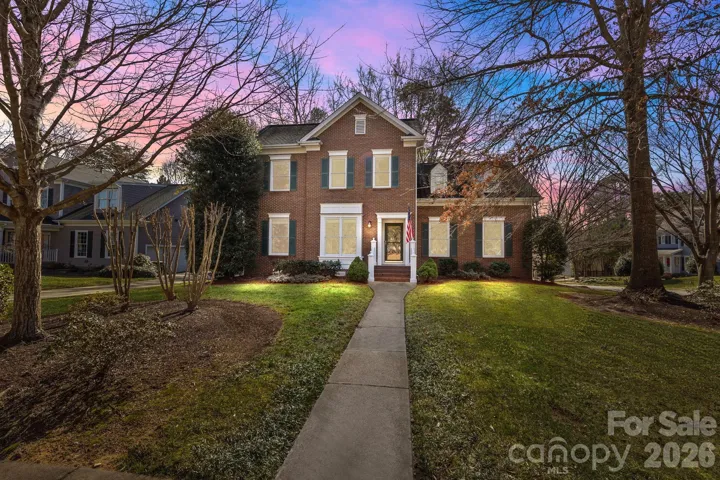 This all-brick home is the very definition of a Southern Charmer, presenting a timeless, elegant facade and a welcoming atmosphere.