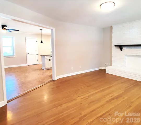 Family room and dining area