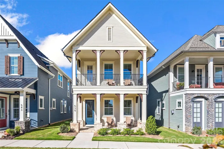 Double Front Porch for Extended Outdoor Living