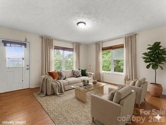 Virtually Staged Living Room