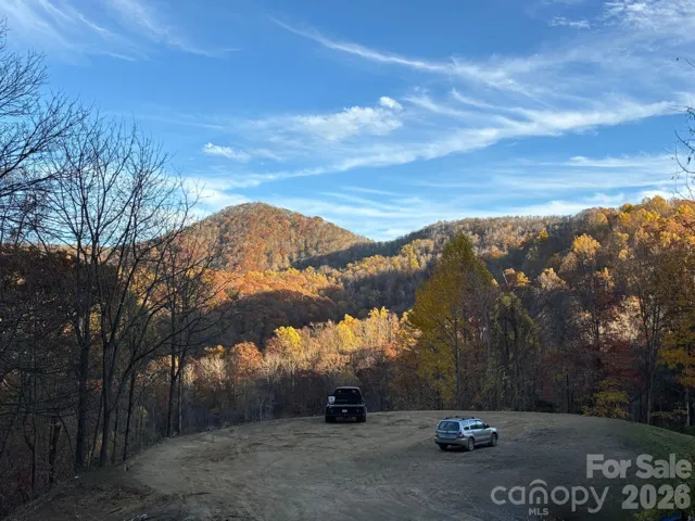 Looking South over Build Site B from private roadway.  No drone.