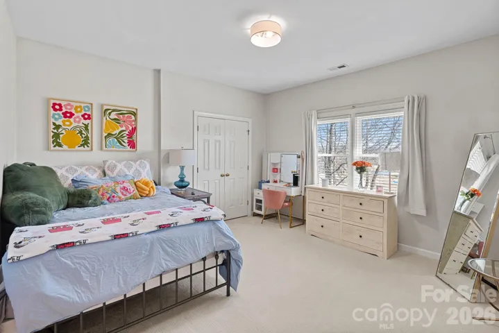 Bedroom number 3 with a golf course view.