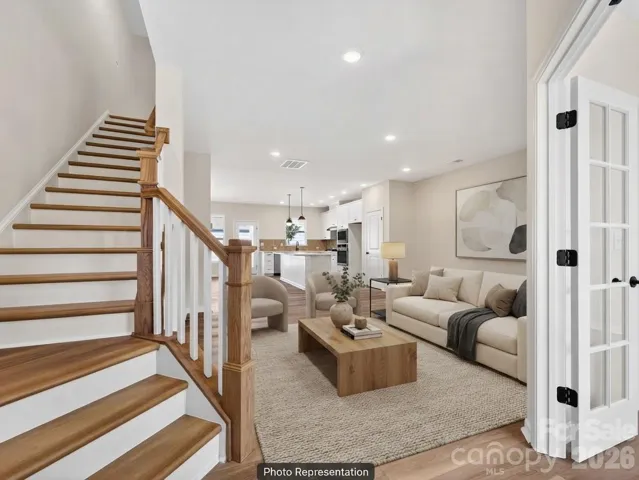 Photo Representation of staged Parklane Floorplan