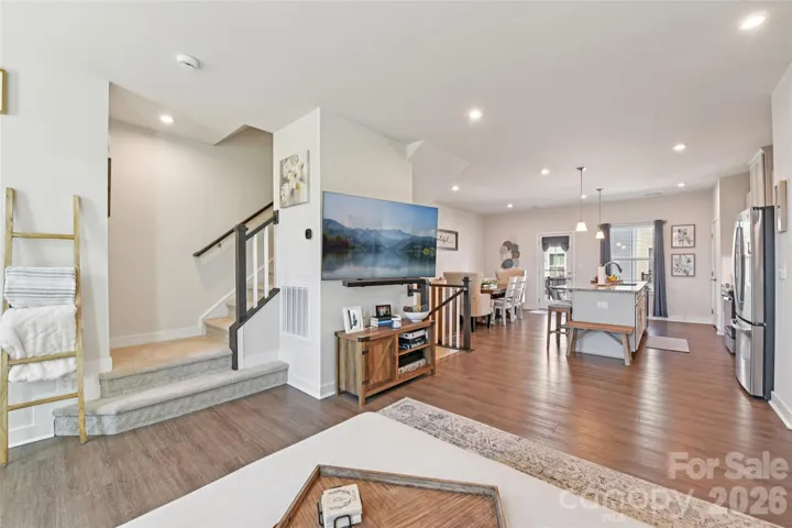 Second Floor Open Concept Living