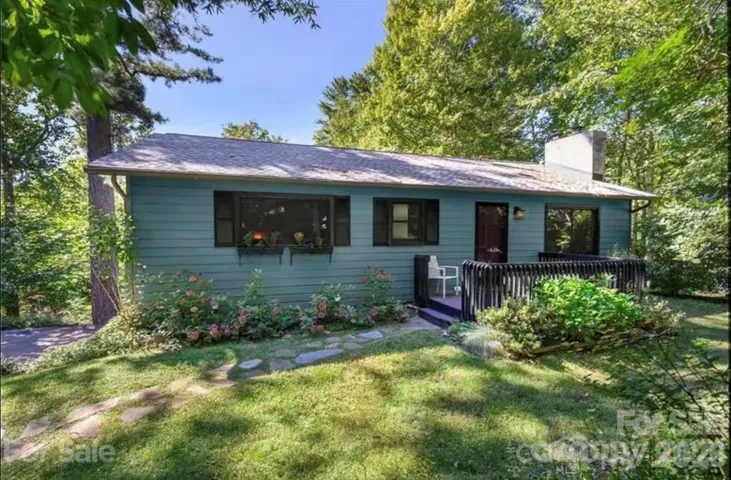 Summer View of front of house