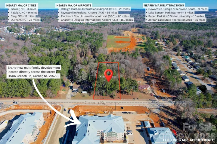 Wake County residential land