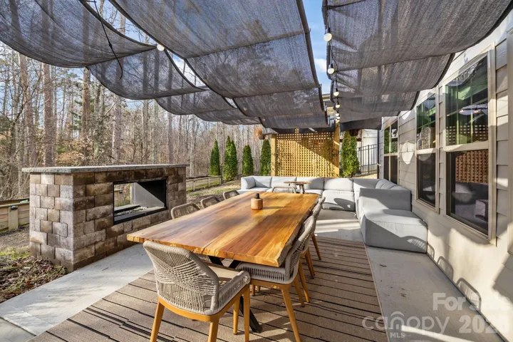 Patio with Fire Feature
