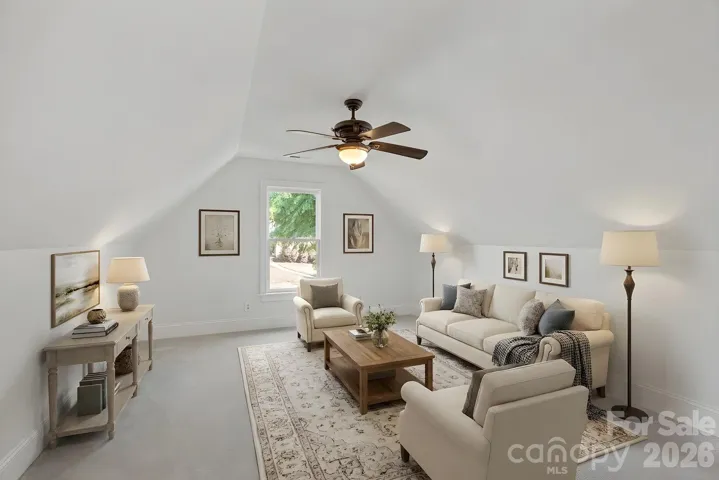 Virtually staged as a bonus room OR could be Bedroom #5 (no closet) 