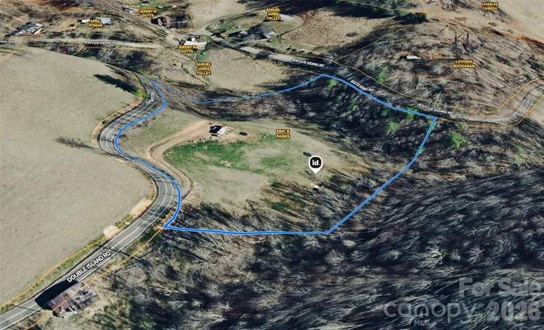 6.78 acres - Partially cleared and part woods.