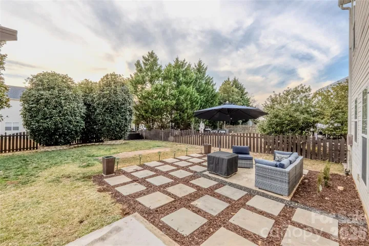 Backyard patio 