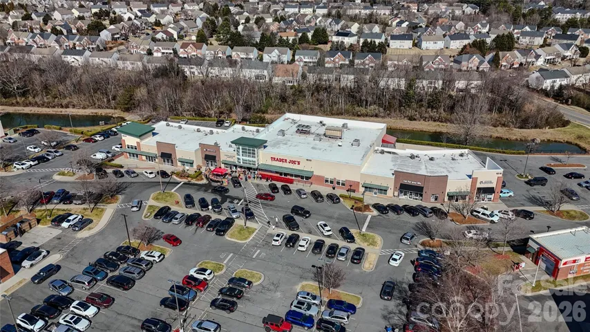 Walkable shopping center includes Trader Joe's 