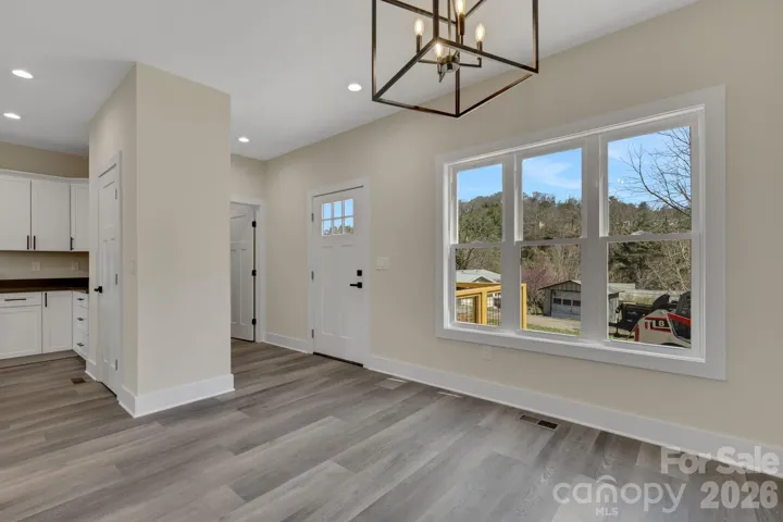 Front entry and foyer