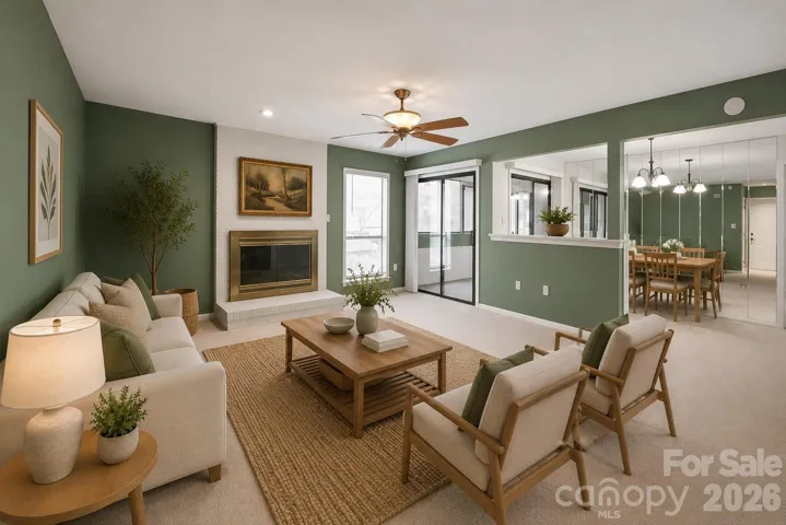 Virtual living room