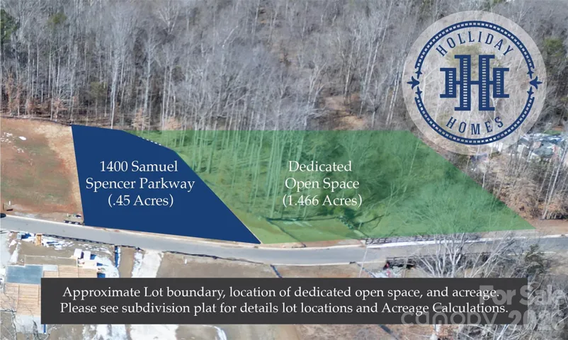 Approximate Lot and Open Space