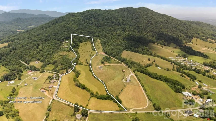 Not a survey - Boundary lines are approximate