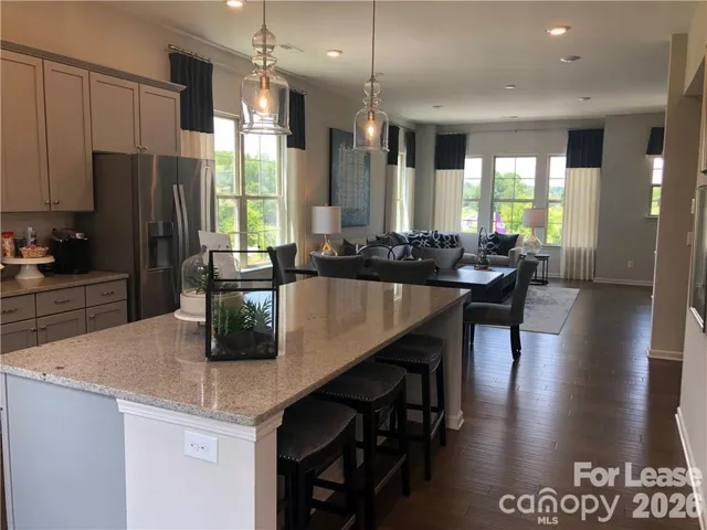 Kitchen and Family Room