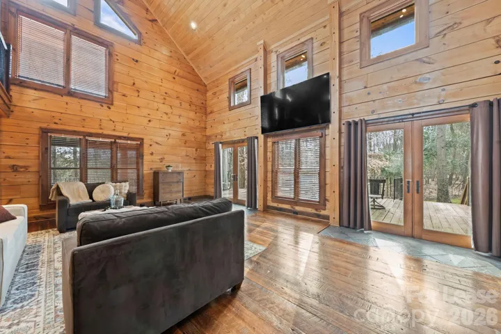 Family room with access to terrace