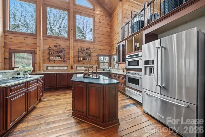 Kitchen with prep sink