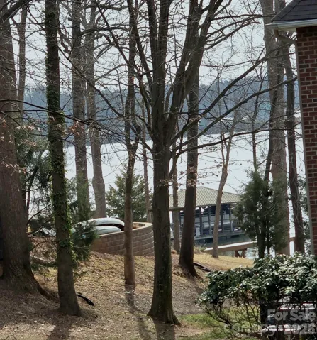 View across from lot