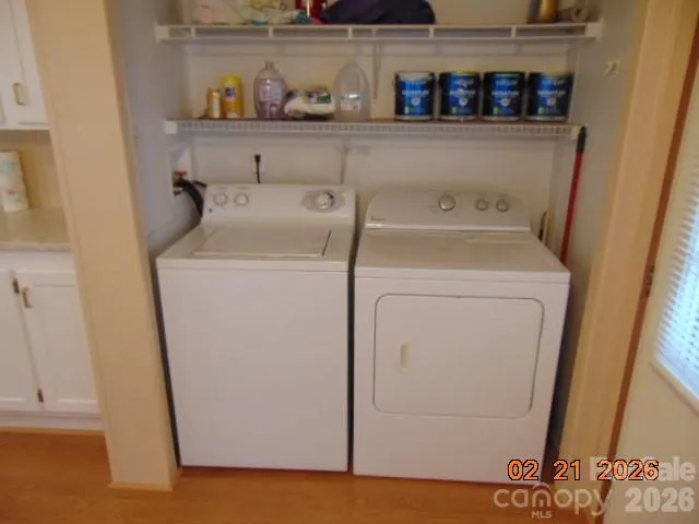Washer and dryer