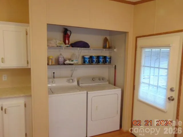 Washer and dryer