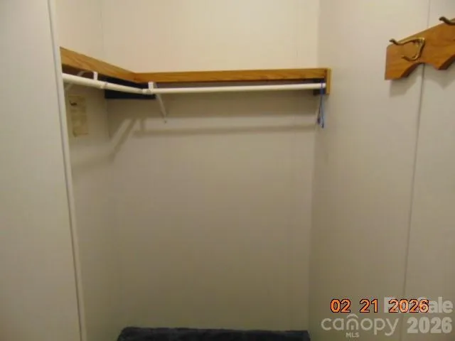 Master bedroom closet