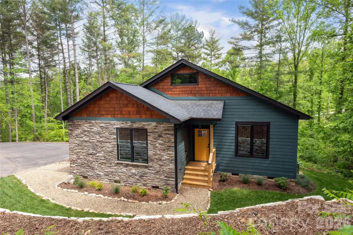 New Construction on a Wooded Lot