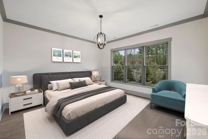 Primary Bedroom -Virtually Staged Photo