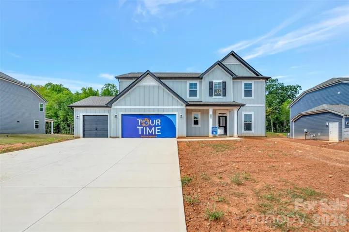 Exterior. Sod will be installed once home is sold.