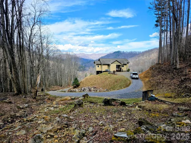 View from US Forest Service land 