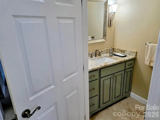 Half Bath on main level