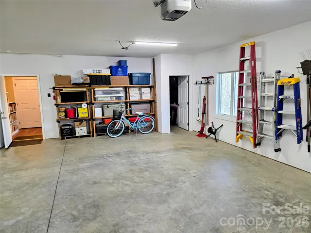 Garage area