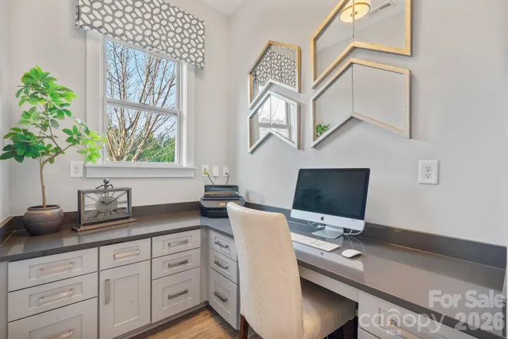 office downstairs/ planning center