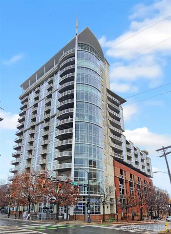 Beautiful High Rise with Gorgeous City Views and Restaurant/Bar on Main Level.  Located right across from Spectrum Center