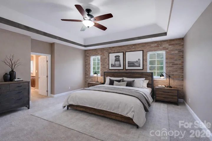 Primary Bedroom - Virtually Staged