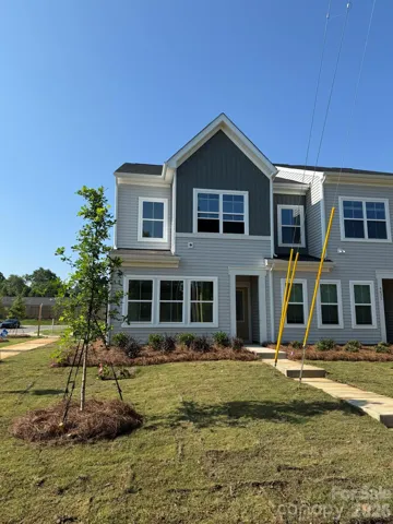 Homesite 7 features an end-unit Cannalily plan (under construction)