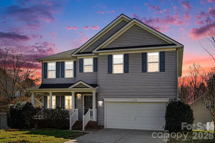Five bedroom home with 2 car garage!