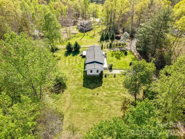 Lot is private yet close to Franklin and Amenities