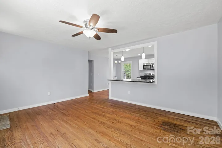 Open Living Room to Kitchen