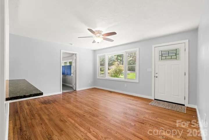 Living Room and Entry Way