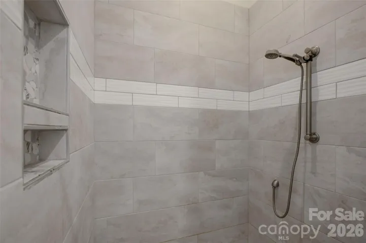 Bath #2 walk-in shower.