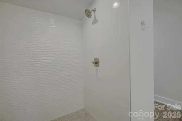 Bath #4 walk-in shower.