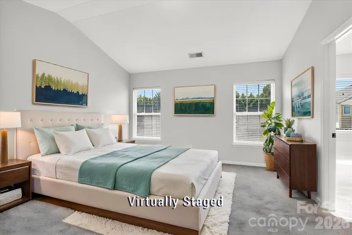 Primary Bedroom Virtually Staged