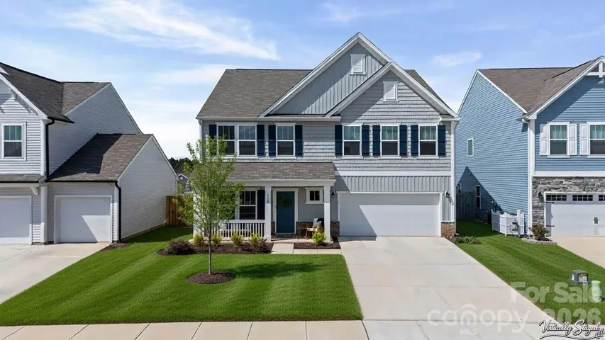 Virtually staged grass