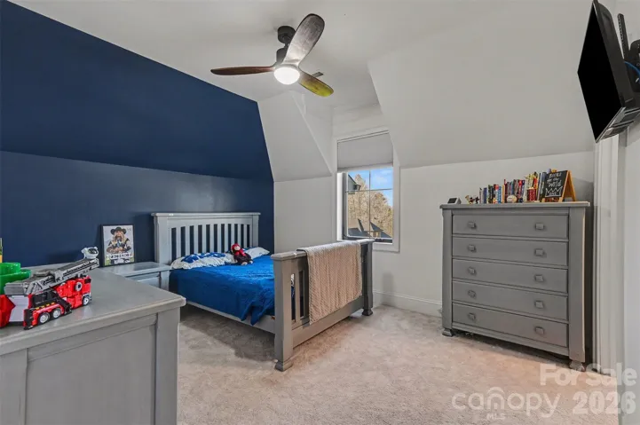 Plush carpet in the bedrooms and walk in closets in every bedroom